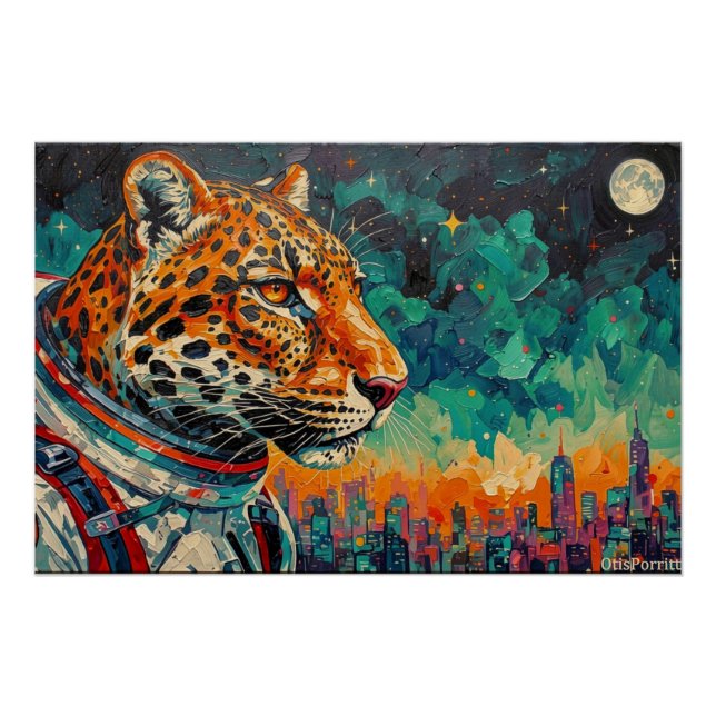 LEOPARD ASTRONAUT-COMING HOME 10 POSTER (Front)
