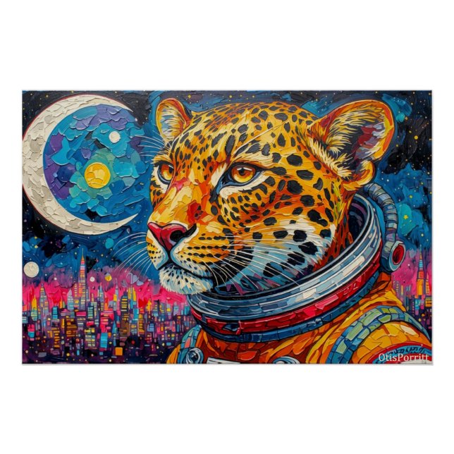 LEOPARD ASTRONAUT-COMING HOME 4 POSTER (Front)