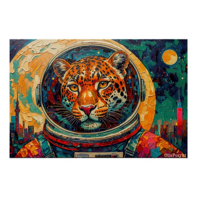 LEOPARD ASTRONAUT-COMING HOME 9 POSTER (Front)