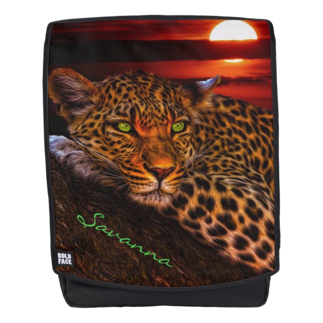 Leopard Backpack (Front)