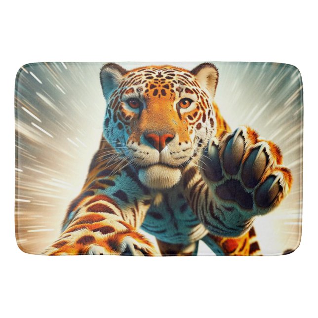 Leopard Bath Mat (Front)