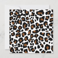 Leopard Big Cat Fur Pattern Print 
