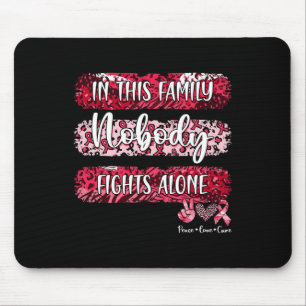 Leopard Blood Cancer Awareness In This Family Nobo Mouse Pad