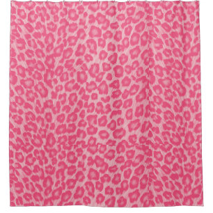 Leopard Blush Shower Curtain