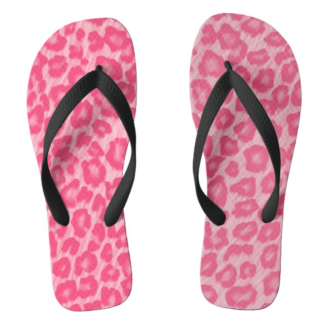 Leopard Blush  Thongs (Footbed)