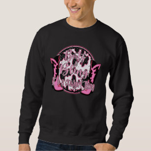 Leopard Boots And Bling It's Cowgirl Thing Western Sweatshirt