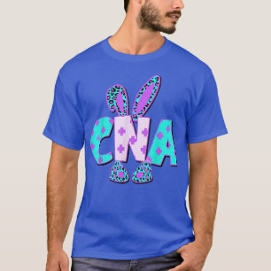 Leopard Bunny CNA Happy Easter Day Funny Bunny CNA T-Shirt