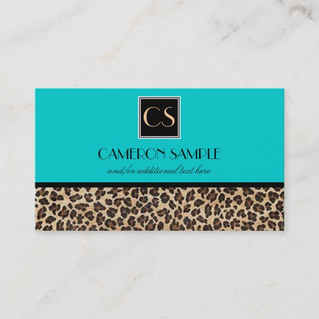 Leopard Business Card (Front)