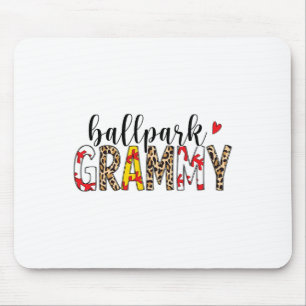 Leopard Byllpark Grammy Bysebyll Softbyll Mother's Mouse Pad