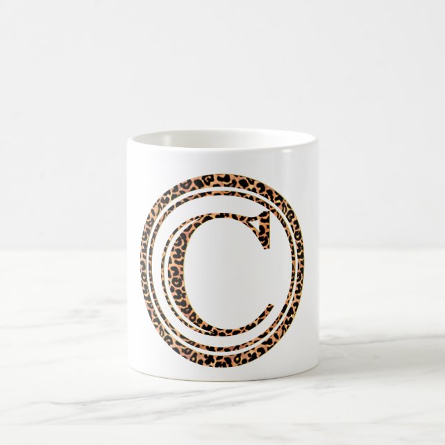 leopard C Coffee Mug (Center)