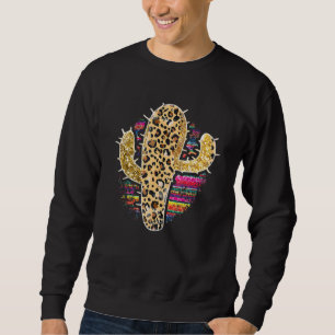 Leopard Cactus Western Cowgirl Tie Dye 1 Sweatshirt