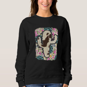 Leopard Cactus Western Cowgirl Tie Dye  2 Sweatshirt