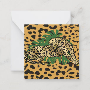 Leopard Card