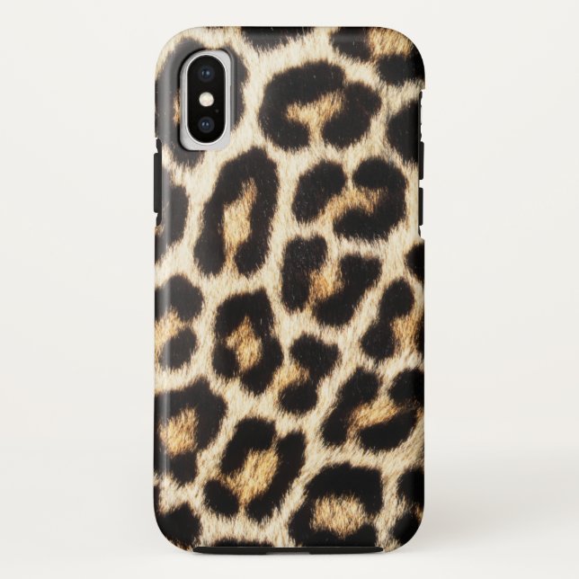 Leopard Case-Mate PhoneCase, Apple iPhone X, Tough Case (Back)