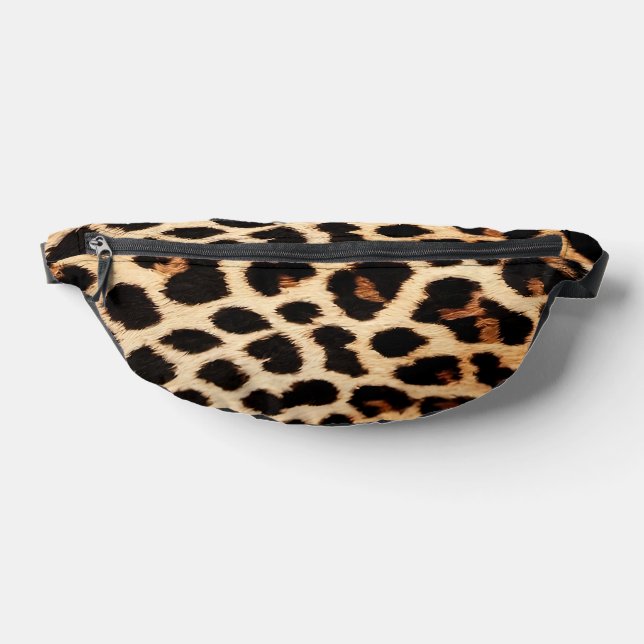 Leopard Cat Animal Print Trendy Collection Bum Bags (Lay Down)