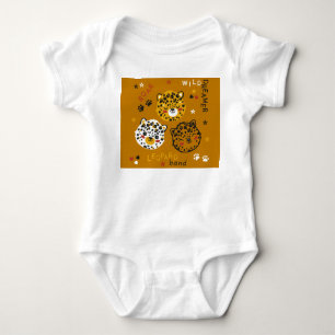 Leopard Cat: Cute Tee Drawing