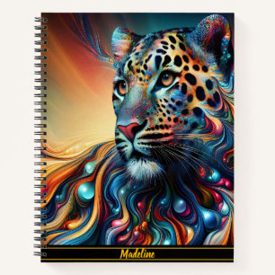 Leopard Charm: Majestic Jungle Escape Notebook
