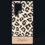 Leopard Cheetah Animal Print Custom Cursive Name Samsung Galaxy Case<br><div class="desc">This is a Cheetah Leopard Animal Print Custom Cursive Name Samsung Galaxy Phone Case!</div>