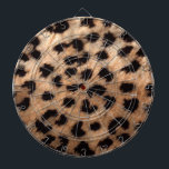 Leopard Cheetah Animal Print Girly Modern Trendy Dartboard<br><div class="desc">Leopard Cheetah Animal Print</div>