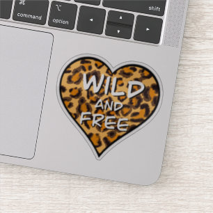 leopard cheetah pattern   wild and free heart 