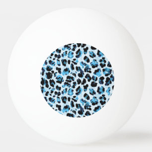Leopard Cheetah Skin: Watercolor Vintage Tie Dye Ping Pong Ball