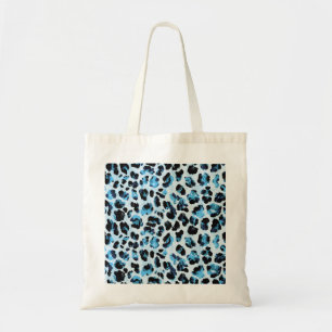 Leopard Cheetah Skin: Watercolor Vintage Tie Dye Tote Bag