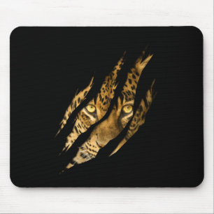 Leopard Cheetah Tiger Leopard Face Lion Cat Appare Mouse Pad