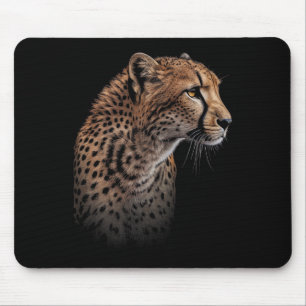 Leopard Cheetah Tiger Leopard Face Lion Cat Mouse Pad