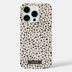 Leopard Cheetah Wild Animal Skin Pattern iPhone 16 Pro Case