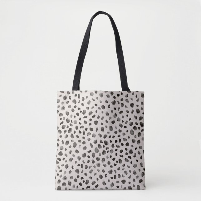Leopard Cheetah Wild Animal Skin Pattern Tote Bag (Front)
