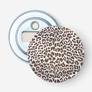 Leopard Chocolate Print Bottle Opener