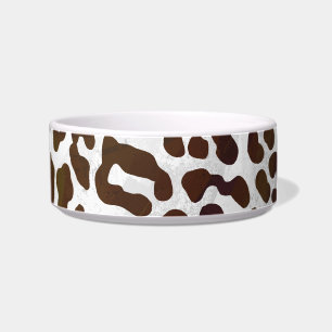 Leopard Chocolate Print Bowl