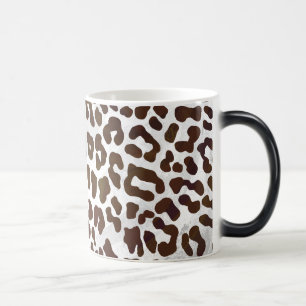 Leopard Chocolate Print Magic Mug