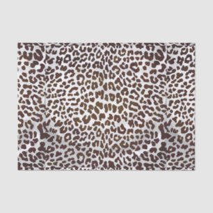 Leopard Chocolate Print Tissue Paper