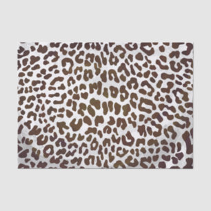 Leopard Chocolate Print Tissue Paper