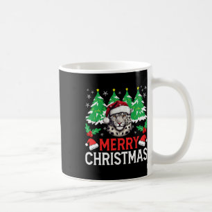 Leopard Christmas Pajama Costume For Xmas Holiday Coffee Mug