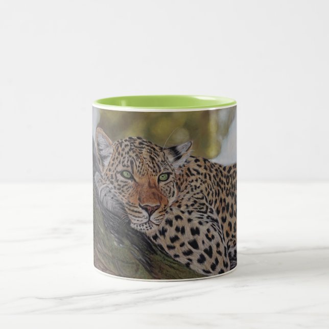 Leopard coffee mug (Center)