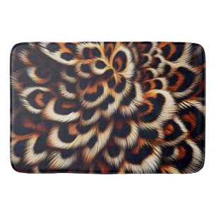 Leopard Comfort Drift into a Jungle-Inspired  Bath Mat