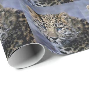 Leopard Cub Wrapping Paper