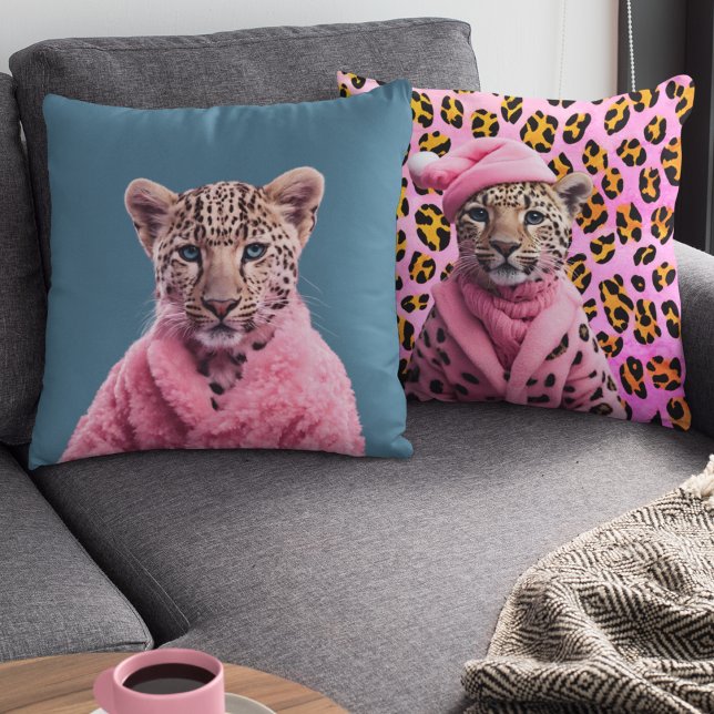 Leopard cushion jungle cat Jaguar (Creator Uploaded)