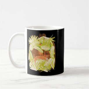 Leopard Cute Wild Animal Hunting Cheetah Jungle Coffee Mug