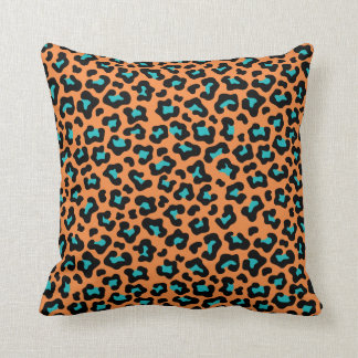 Leopard (Dark Orange Print) Cushion
