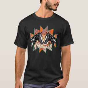 Leopard Desert Cactus Horse Western Country Cowgir T-Shirt