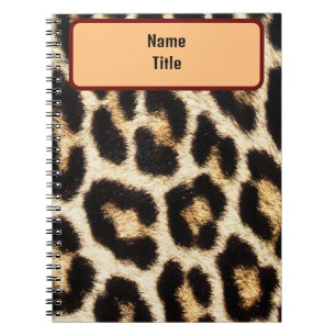 Leopard Design Notebook