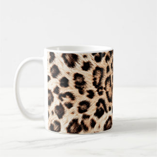 Leopard Design Pattern: Wild Elegance. Coffee Mug