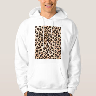 Leopard Design Pattern: Wild Elegance. Hoodie