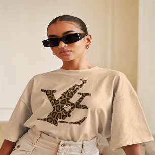 Leopard Design Shirt luxury Designer logo unique