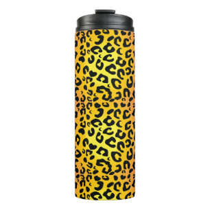 Leopard Design Thermal Tumbler