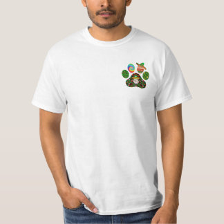 Leopard Dog Paw For Women Men Kids T-Shirt