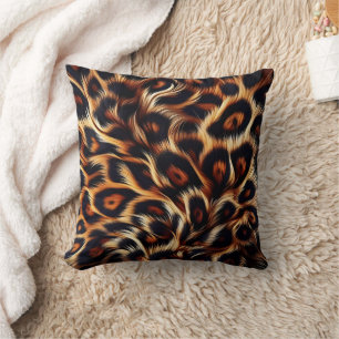 Leopard Edge: Add Exotic Flair to Bed Cushion